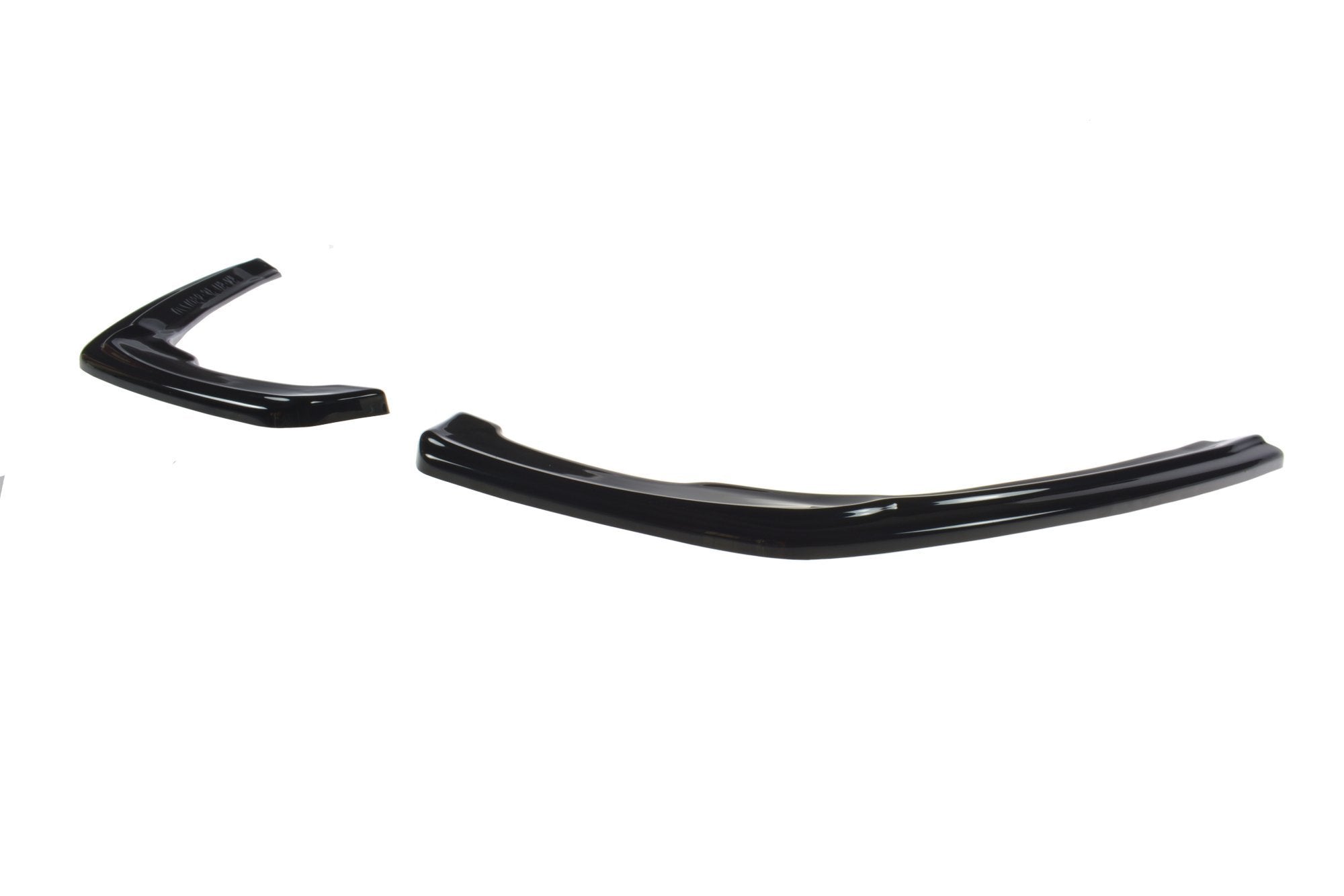 Maxton Design Heck Ansatz Flaps Diffusor passend für Skoda Superb Liftback / Combi Mk3 Facelift schwarz Hochglanz
