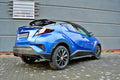 Maxton Design Street+ Seitenschweller Leisten passend für TOYOTA C-HR schwarz Hochglanz