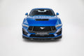 Maxton Design Street+ Spoilerlippe Front Ansatz V.2 passend für Ford Mustang GT Mk7 schwarz Hochglanz