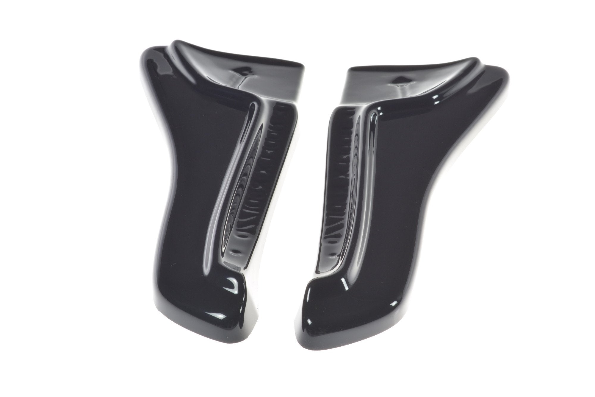 Maxton Design Heck Ansatz Flaps Diffusor V.1 passend für TESLA MODEL X schwarz Hochglanz