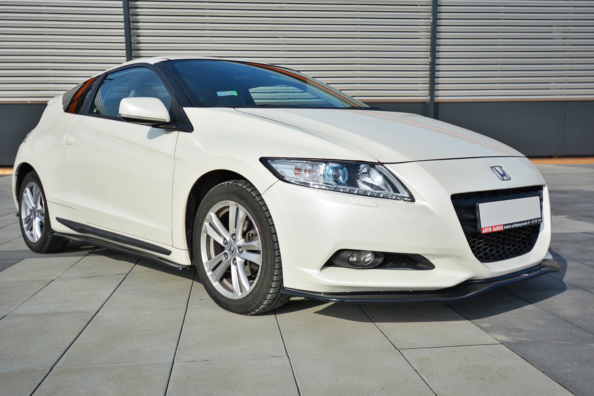 Maxton Design Seitenschweller Ansatz für HONDA CR-Z Carbon Look