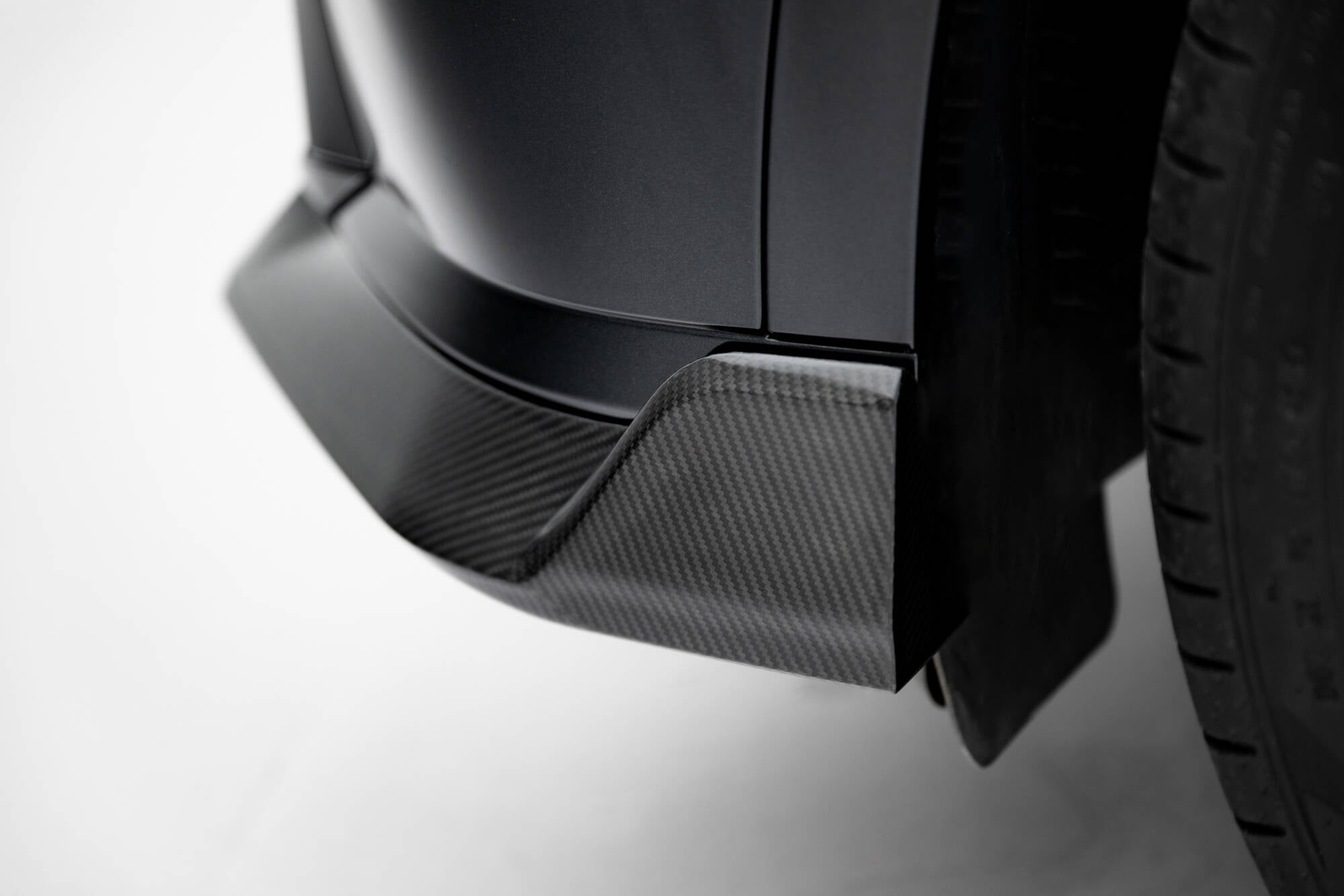Maxton Design Prepreg Carbon Fiber Diffusor Heck Ansatz passend für BMW X7 M-Paket G07 Facelift (version mitout towbar)