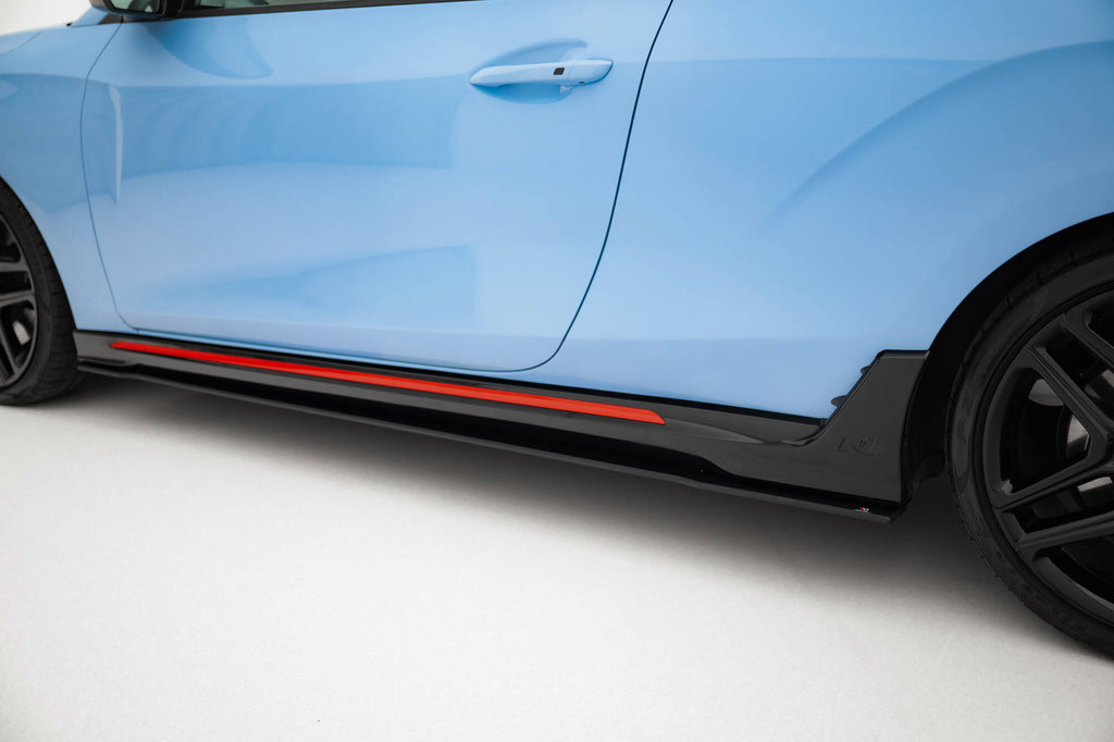 Maxton Design Street Pro Street+ Seitenschweller Leisten passend für Hyundai Veloster N Mk2