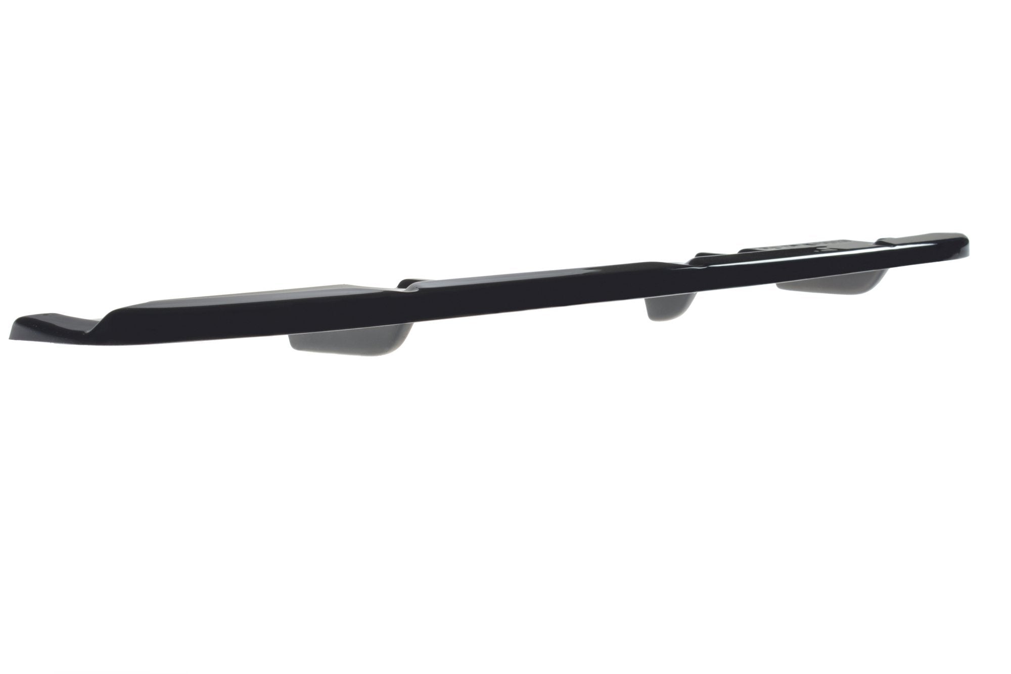 Maxton Design Heckansatz(mit einem vertikalem balken) Peugeot 508 BenzinMk2 schwarz Hochglanz für Peugeot 508 Mk2