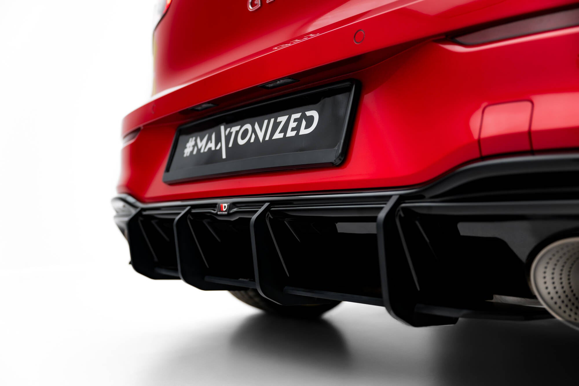 Maxton Design Street Pro Heckschürze V.1 passend für VW Golf GTI Clubsport Mk8 Facelift