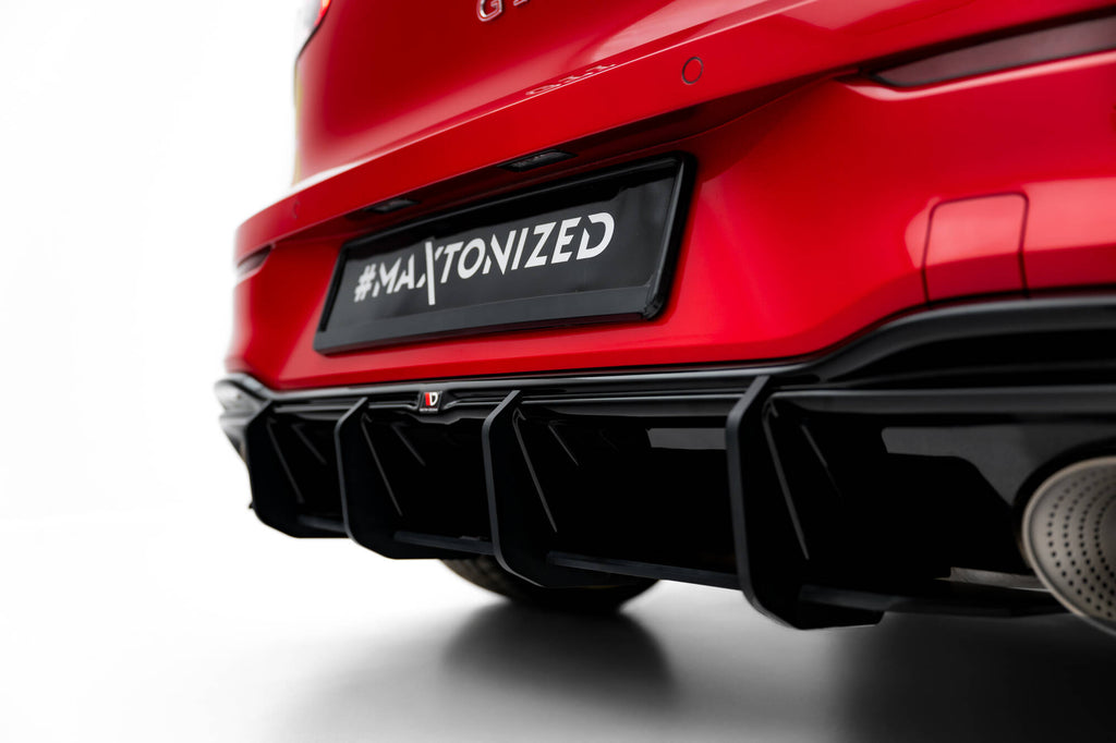 Maxton Design Street Pro Heckschürze V.1 passend für VW Golf GTI Clubsport Mk8 Facelift