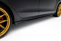 Maxton Design Street+ Seitenschweller Leisten passend für Skoda Octavia Liftback / Combi Mk4 Facelift schwarz Hochglanz