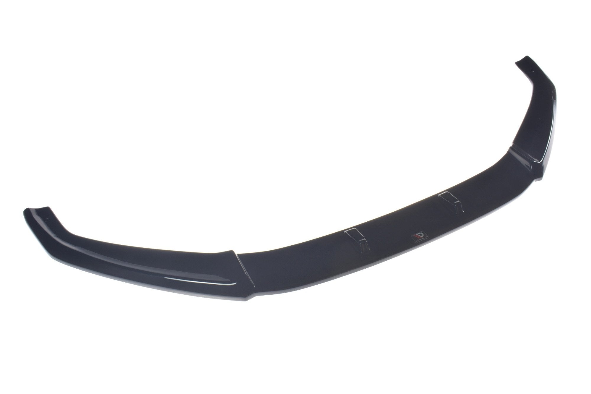 Maxton Design Street+ Spoilerlippe Front Ansatz V.2 passend für Audi TT RS 8S schwarz Hochglanz