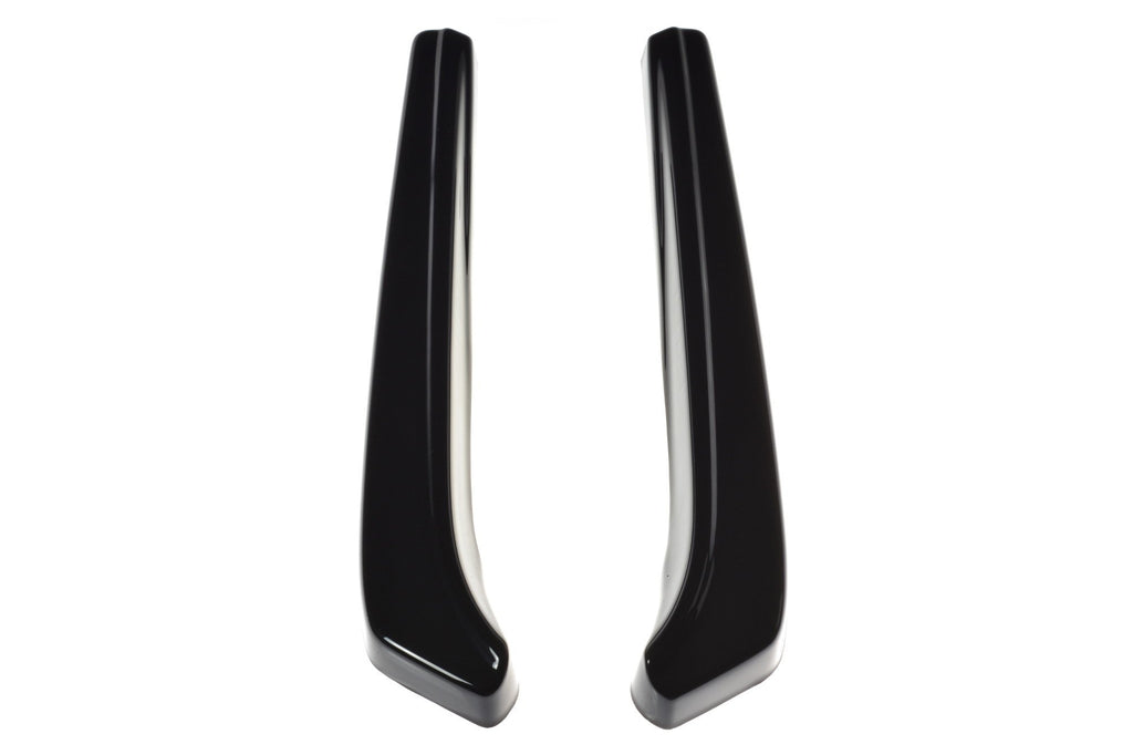 Maxton Design Heck Ansatz Flaps Diffusor passend für Lexus GS Mk3 schwarz Hochglanz