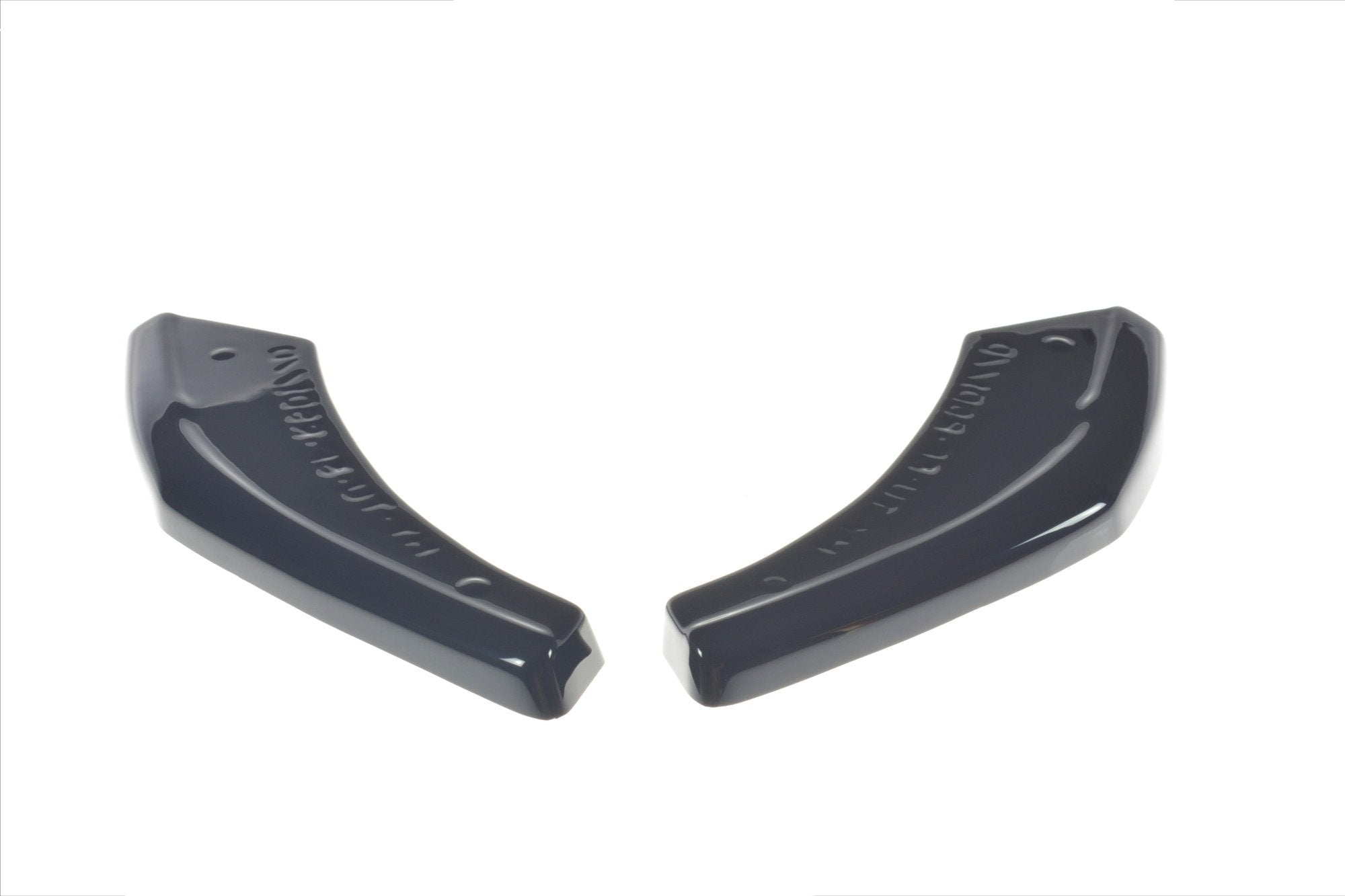 Maxton Design Heck Ansatz Flaps Diffusor passend für Hyundai Tucson Mk3 Facelift schwarz Hochglanz