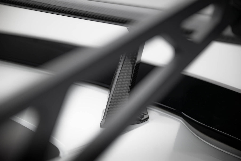Maxton Design Carbon Spoiler With Upper Swan Mounting Chevrolet Corvette Stingray / Grand Sport C7 für Chevrolet Corvette C7