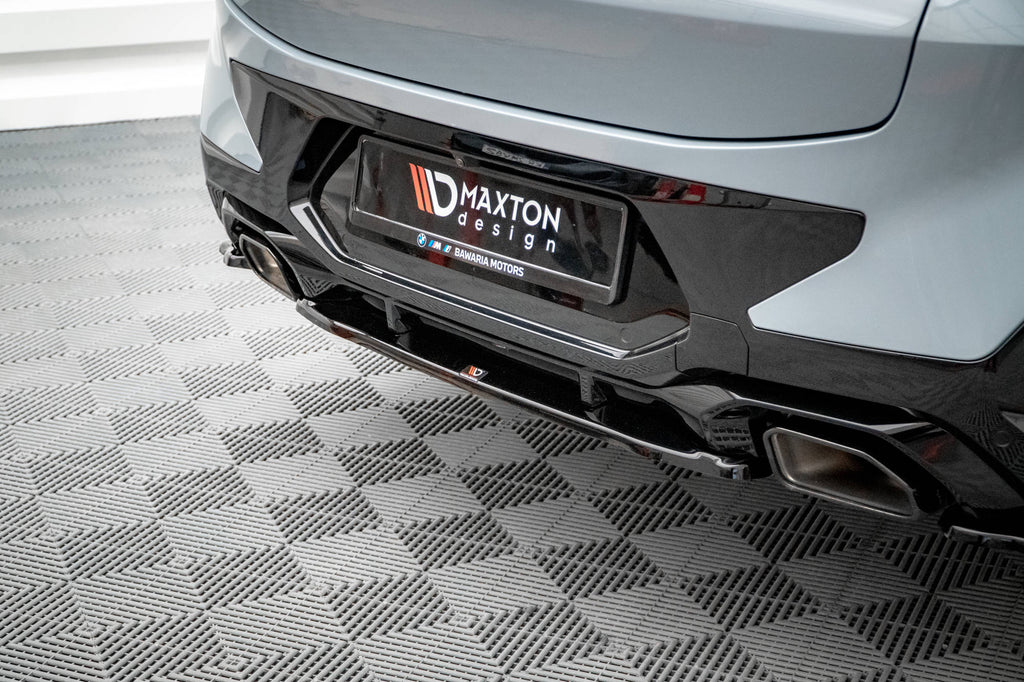 Maxton Design Heckansatz BMW X4 M-Paket G02 Facelift schwarz Hochglanz für BMW X4 G02 Facelift