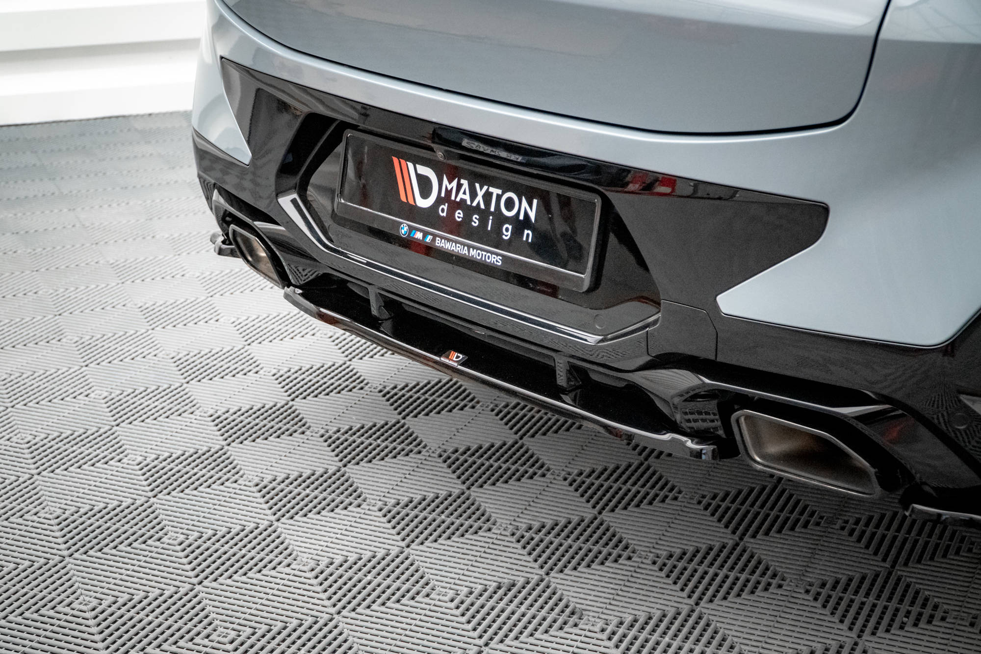 Maxton Design Heckansatz BMW X4 M-Paket G02 Facelift schwarz Hochglanz für BMW X4 G02 Facelift