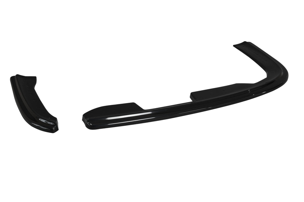 Maxton Design Heck Ansatz Flaps Diffusor passend für Skoda Octavia RS Limousine / Combi Mk2 / Mk2 Facelift schwarz Hochglanz
