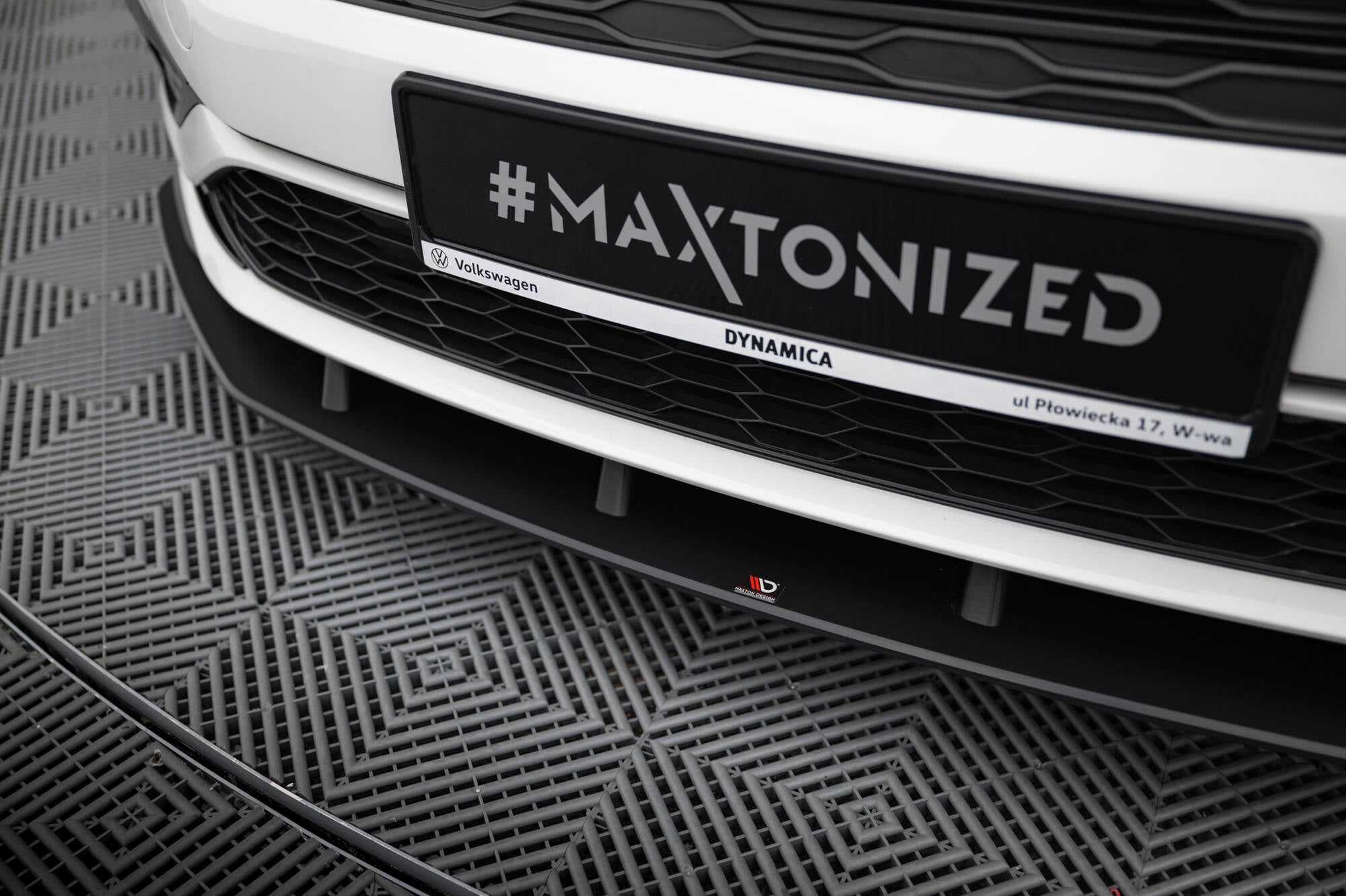 Maxton Design Street Pro Street+ Spoilerlippe Front Ansatz passend für VW Jetta GLI Mk7