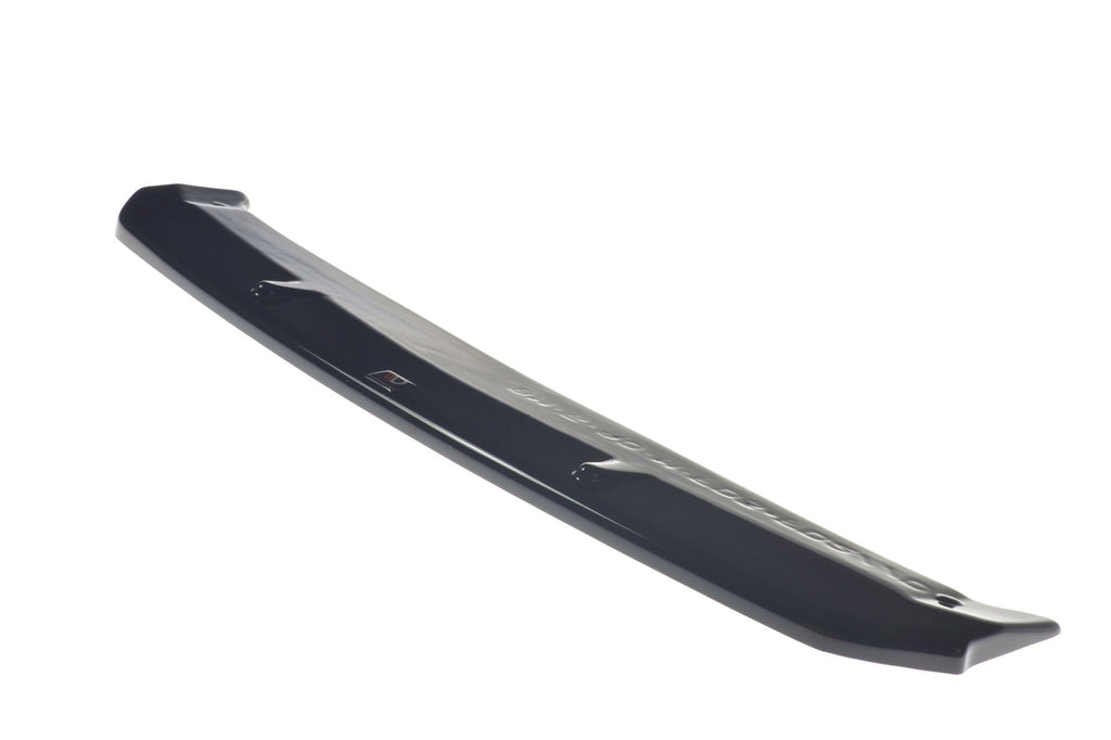Maxton Design Street+ Spoilerlippe Front Ansatz V.2 passend für BMW M5 F90 schwarz Hochglanz