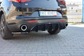 Maxton Design Diffusor Heck Ansatz passend für Alfa Romeo Stelvio Mk1 schwarz Hochglanz