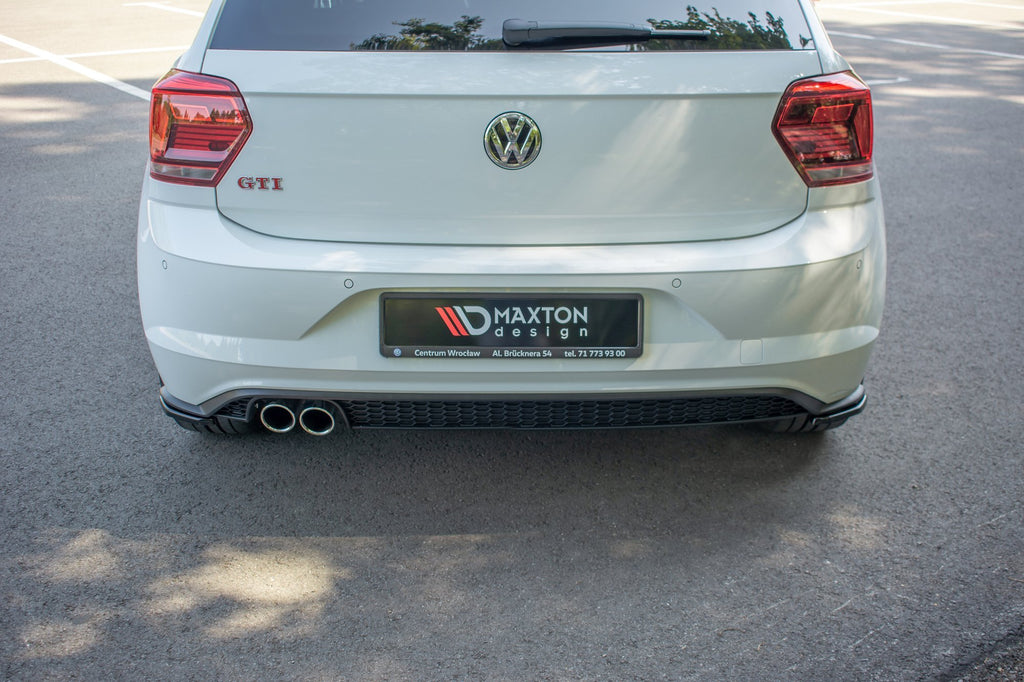 Maxton Design Heck Ansatz Flaps Diffusor für VW Polo GTI Mk6