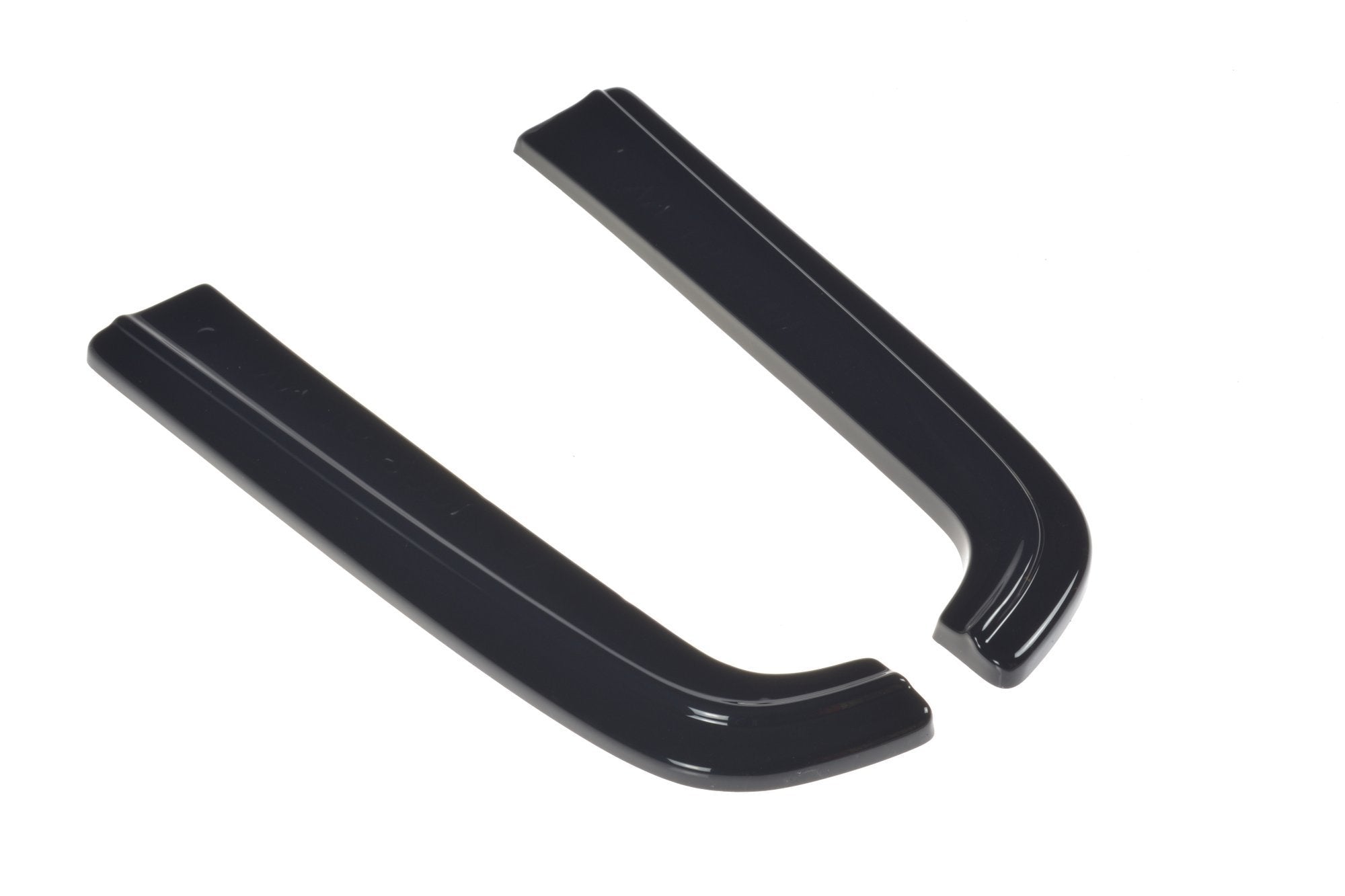 Maxton Design Heck Ansatz Flaps Diffusor passend für VW T6 schwarz Hochglanz