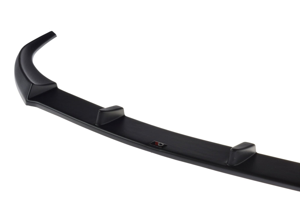 Maxton Design Street+ Spoilerlippe Front Ansatz V.2 passend für OPEL ASTRA K OPC-LINE schwarz Hochglanz