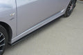 Maxton Design Street+ Seitenschweller Leisten passend für MAZDA 6 MK2 SPORT HATCH (GH-SERIES) vor Facelift schwarz Hochglanz