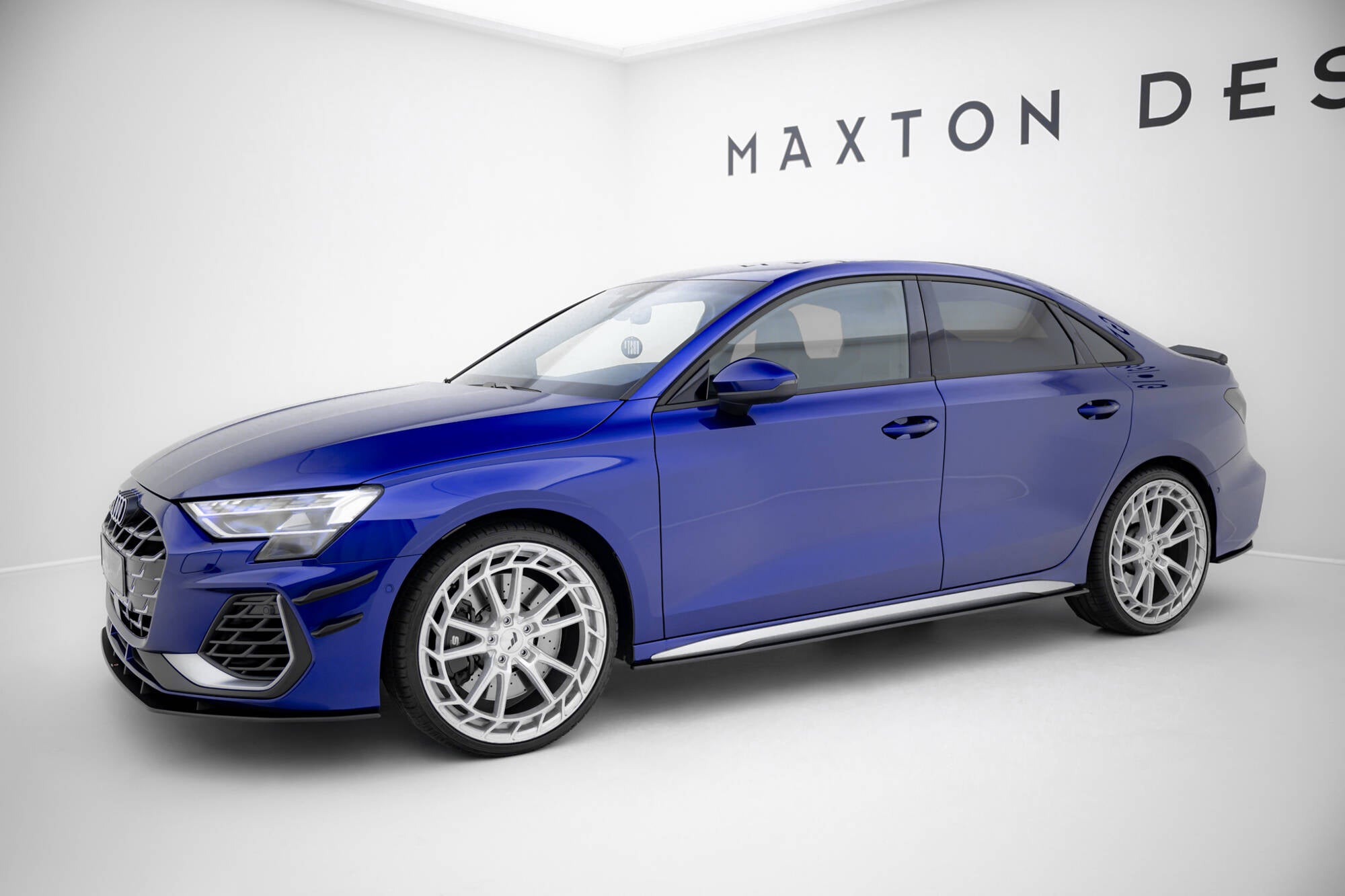Maxton Design Street Pro Street+ Seitenschweller Leisten V.2 passend für Audi A3 S-Line Limousine / S3 Limousine 8Y / 8Y Facelift