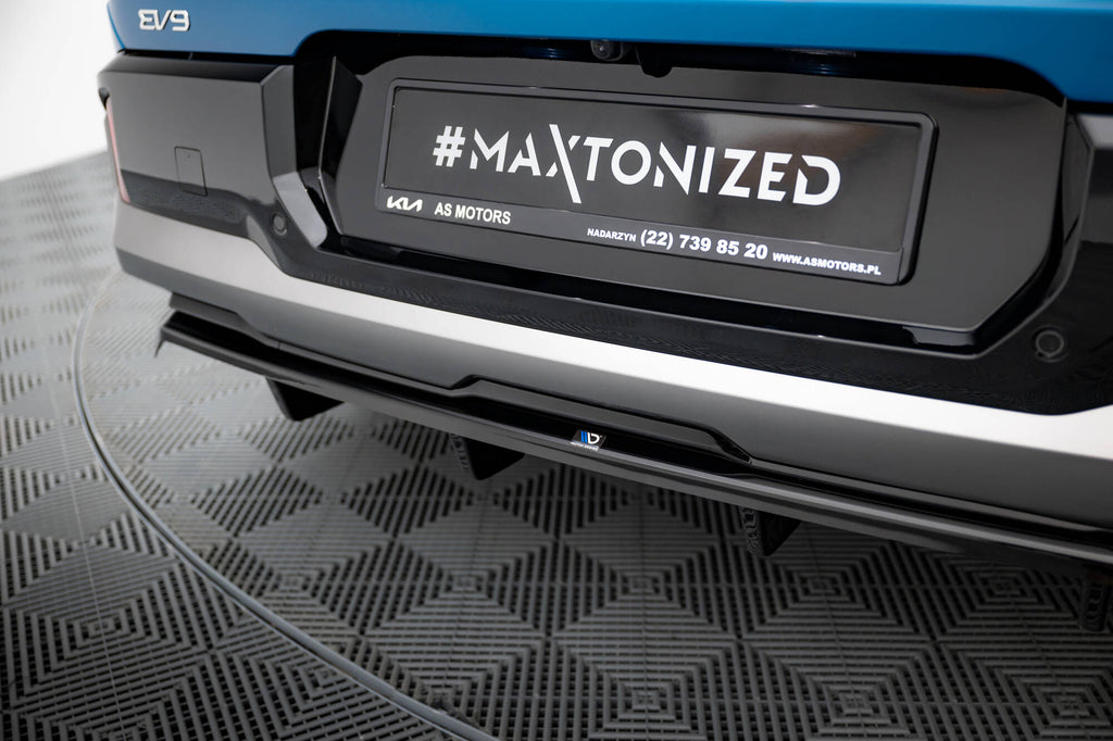 Maxton Design Street+ Mittlerer Diffusor RACE passend für Kia EV9 GT-Line Mk1 schwarz Hochglanz