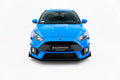 Maxton Design Street Pro Street+ Spoilerlippe Front Ansatz passend für / Frontansatz V.2 Ford Focus RS Mk3
