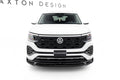 Maxton Design Street+ Spoilerlippe Front Ansatz passend für VW Atlas R-Line Mk1 Facelift 2 schwarz Hochglanz