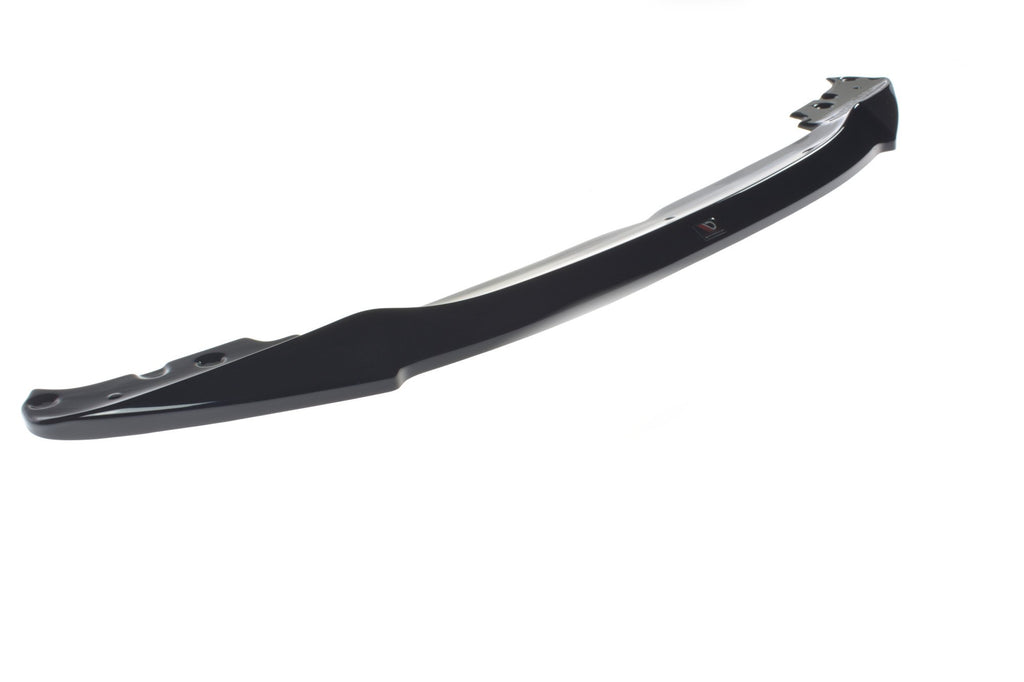 Maxton Design Street+ Spoilerlippe Front Ansatz V.1 passend für BMW 3er M-Paket G20 schwarz Hochglanz