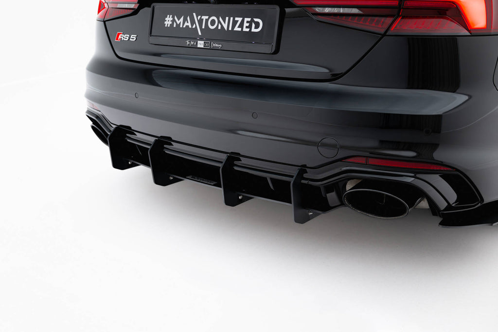 Maxton Design Heckschürze V.2 passend für Audi RS5 Coupe / Sportback F5