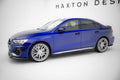 Maxton Design Street+ Seitenschweller Leisten V.2 passend für Audi A3 S-Line Limousine / S3 Limousine 8Y / 8Y Facelift schwarz Hochglanz