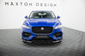 Maxton Design Street+ Spoilerlippe Front Ansatz passend für Jaguar F-Pace R-Sport X761 schwarz Hochglanz