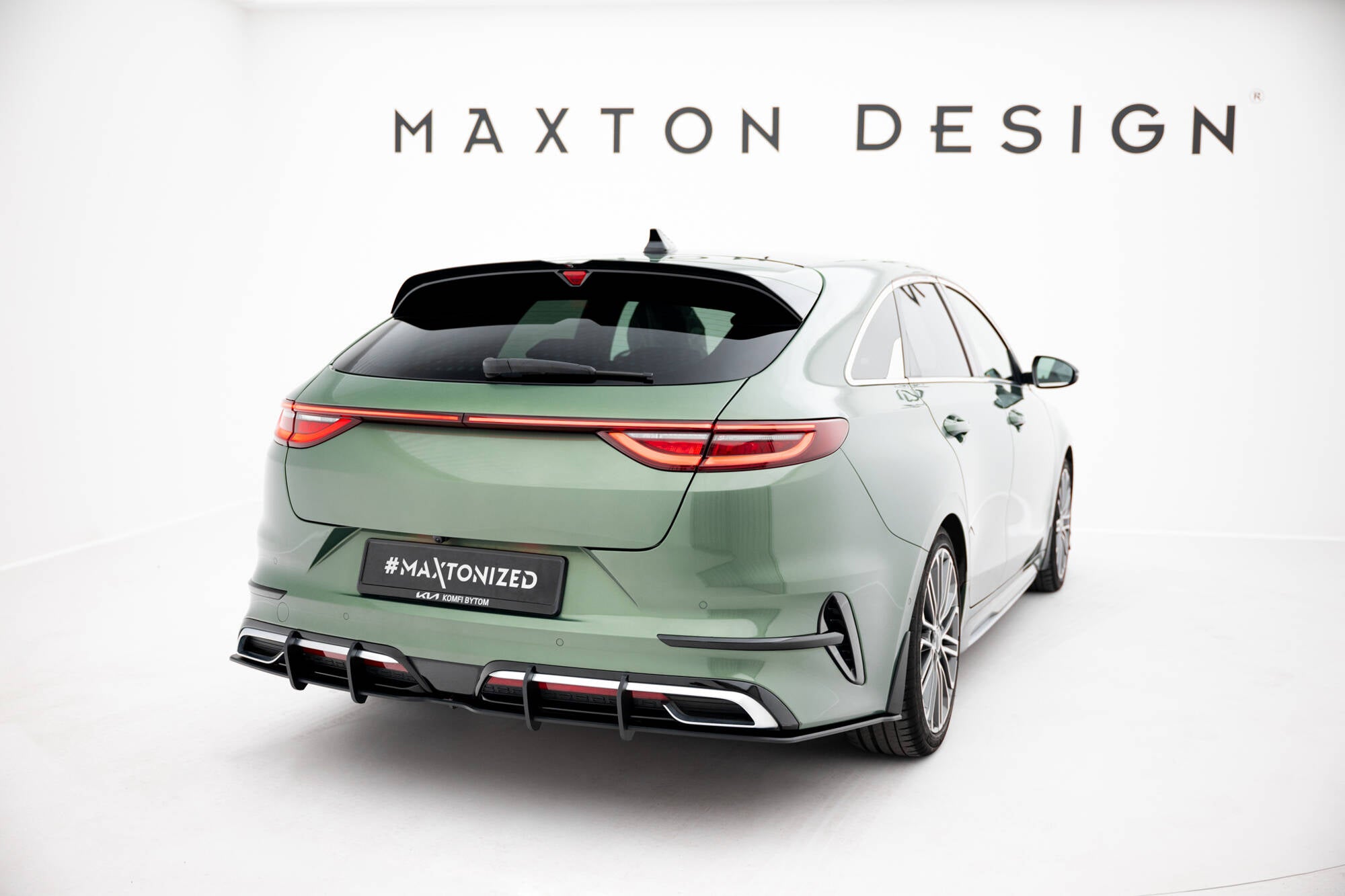 Maxton Design Street Pro Heckschürze passend für Kia Proceed GT-Line Mk1 Facelift