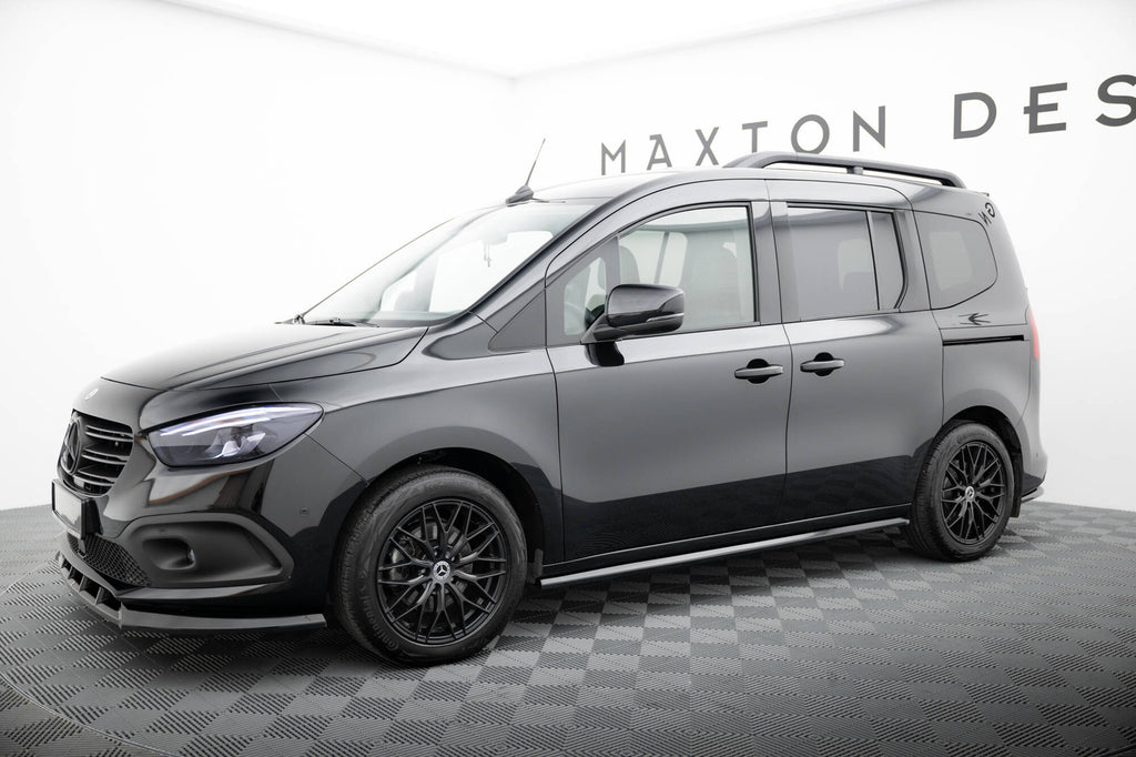 Maxton Design Street+ Seitenschweller Leisten passend für Mercedes-Benz T W420 schwarz Hochglanz