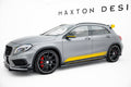 Maxton Design Street+ Seitenschweller Leisten passend für Mercedes-Benz GLA 45 AMG X156 Facelift schwarz Hochglanz