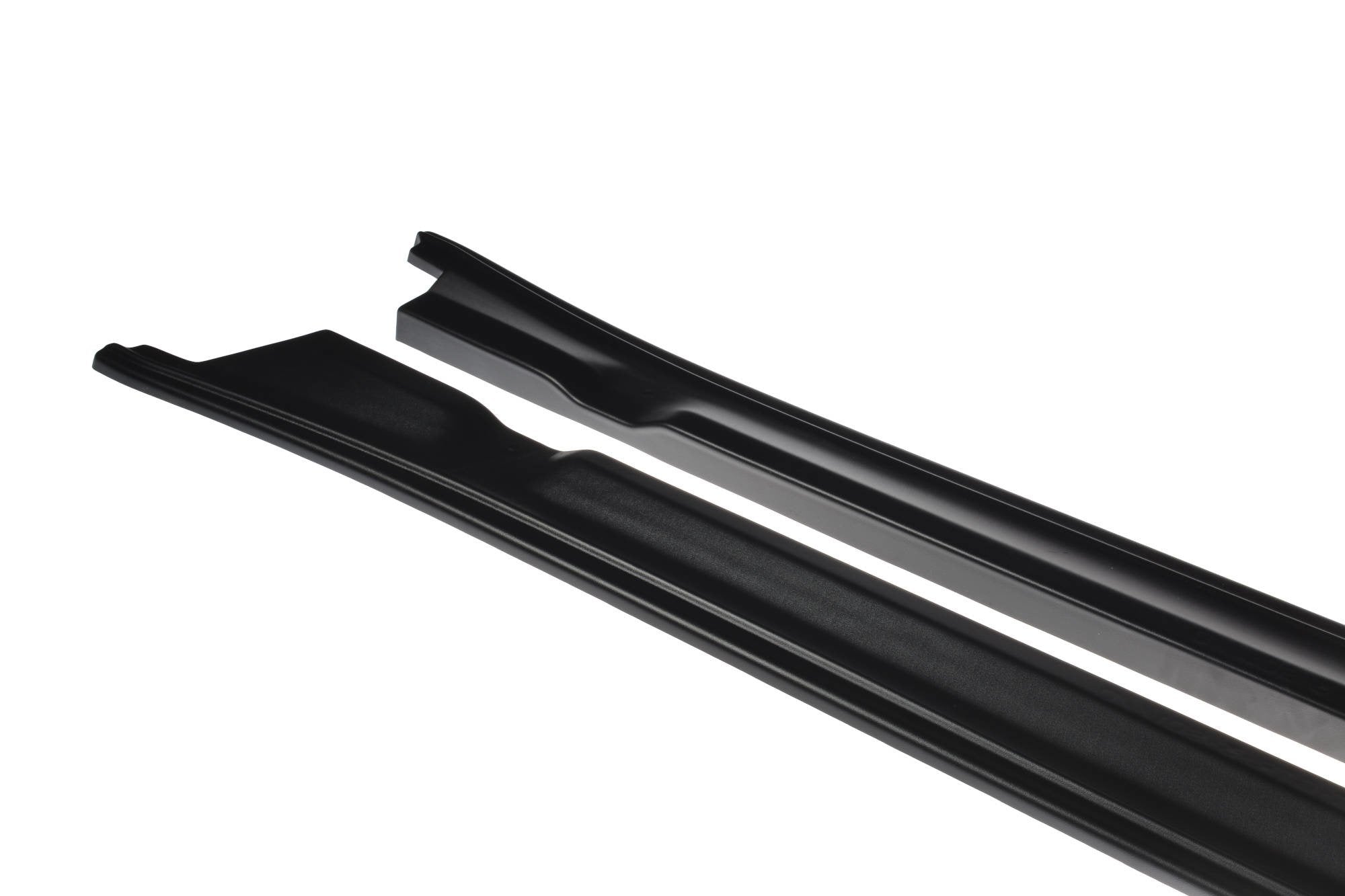 Maxton Design Street+ Seitenschweller Leisten passend für NISSAN GT-R vor Facelift COUPE (R35-SERIES) schwarz Hochglanz