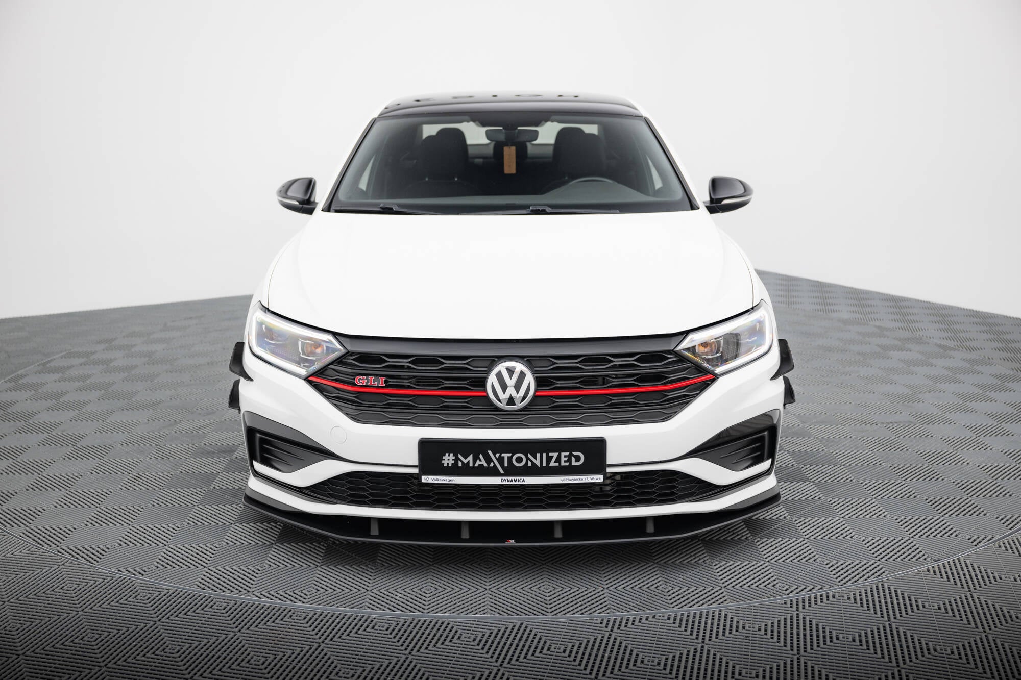 Maxton Design Street Pro Street+ Spoilerlippe Front Ansatz passend für VW Jetta GLI Mk7