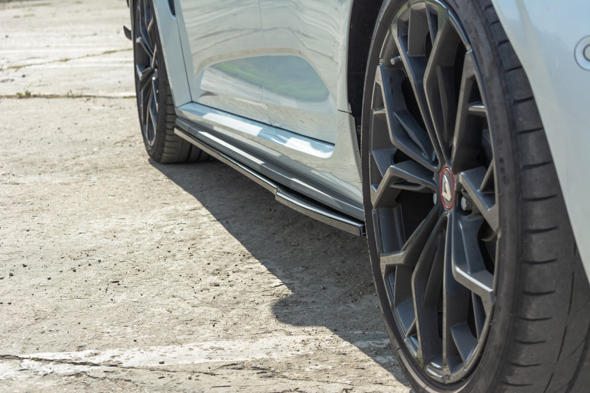 Maxton Design Street+ Seitenschweller Leisten passend für Renault Megane IV RS schwarz Hochglanz