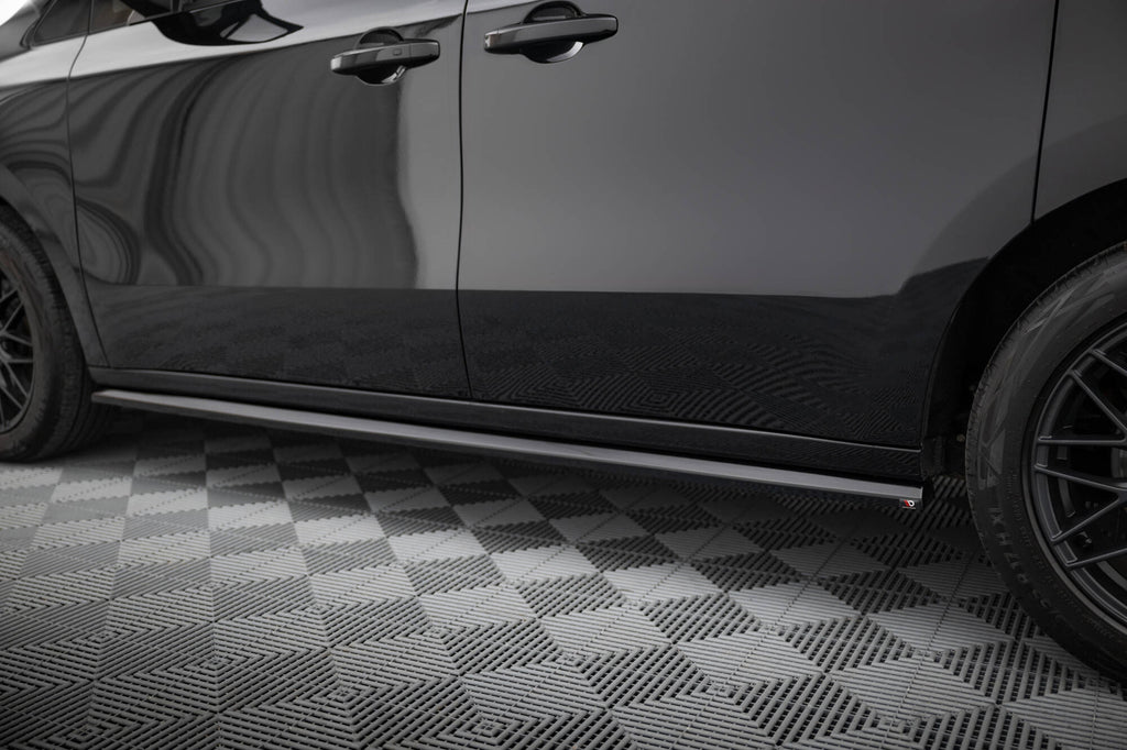 Maxton Design Street+ Seitenschweller Leisten passend für Mercedes-Benz T W420 schwarz Hochglanz