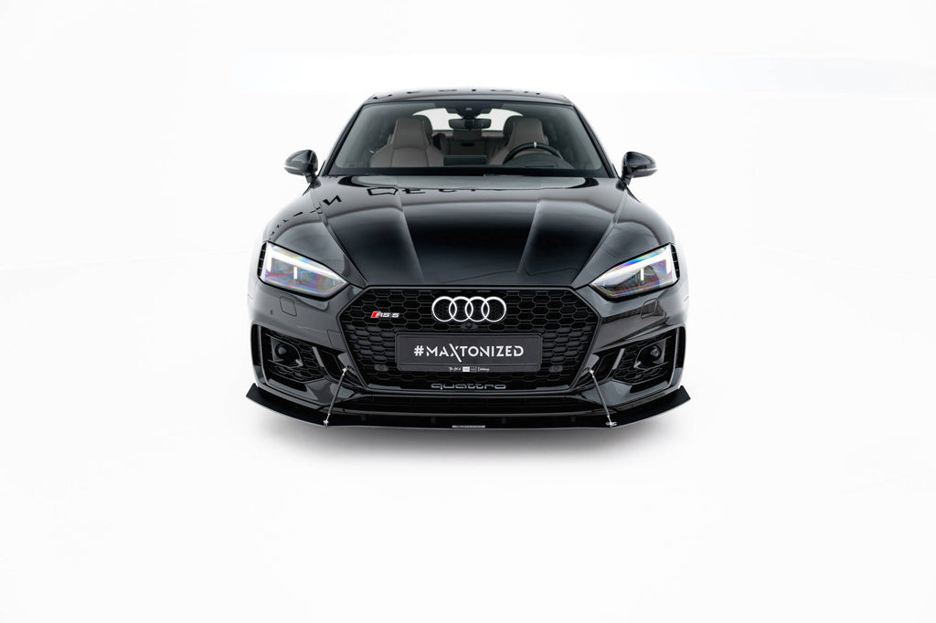 Maxton Design Sport Street+ Spoilerlippe Front Ansatz V.1 passend für Audi RS5 Coupe / Sportback F5