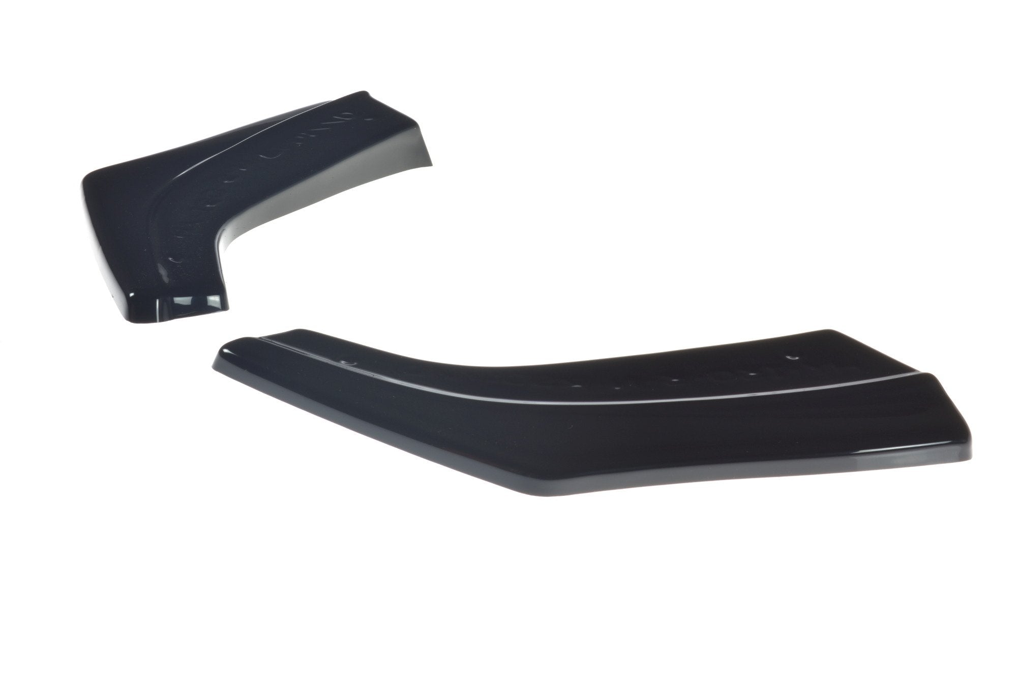 Maxton Design Heck Ansatz Flaps Diffusor passend für Hyundai I30 N Mk3 schwarz Hochglanz