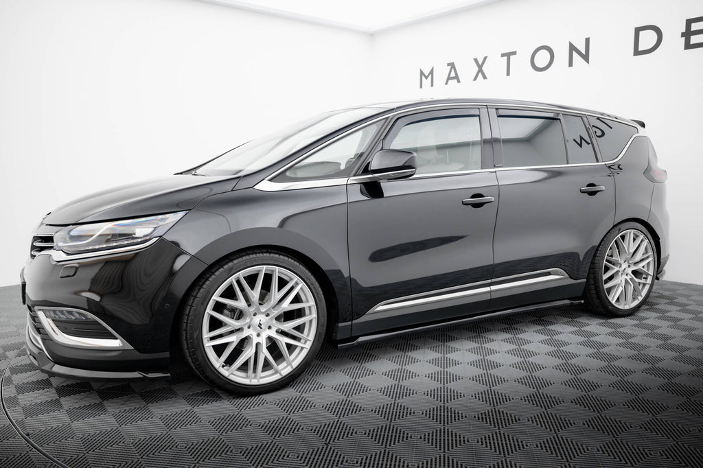 Maxton Design Street+ Seitenschweller Leisten passend für Renault Espace Mk5 schwarz Hochglanz