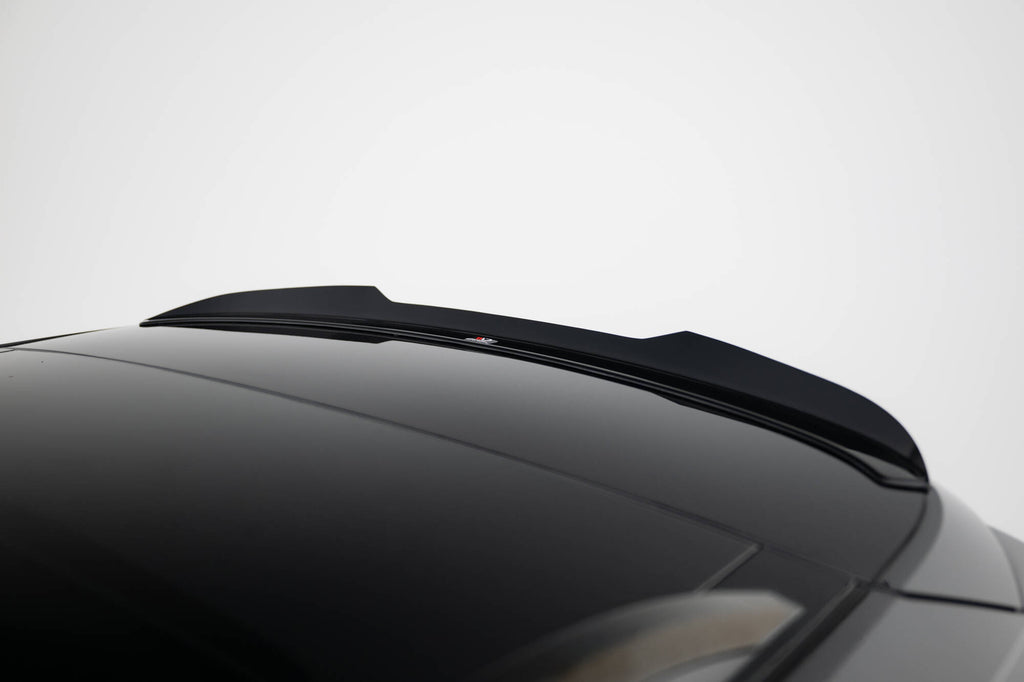 Maxton Design Spoiler CAP passend für Skoda Kamiq Mk1 schwarz Hochglanz
