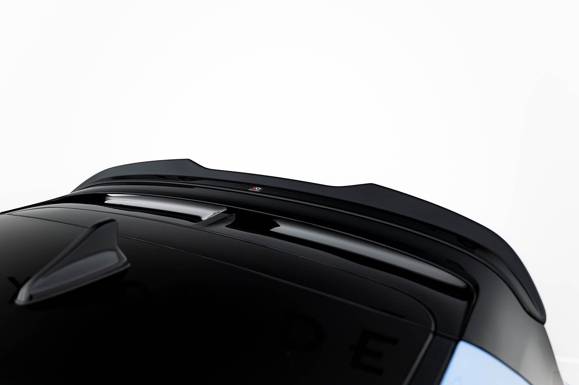 Maxton Design Spoiler CAP V.2 passend für Hyundai I30 N Hatchback Mk3 / Mk3 Facelift schwarz Hochglanz