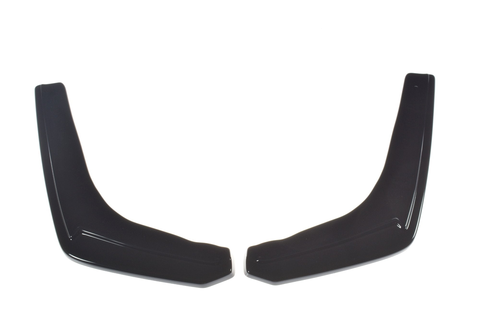 Maxton Design Heck Ansatz Flaps Diffusor passend für BMW M3 F80 schwarz Hochglanz