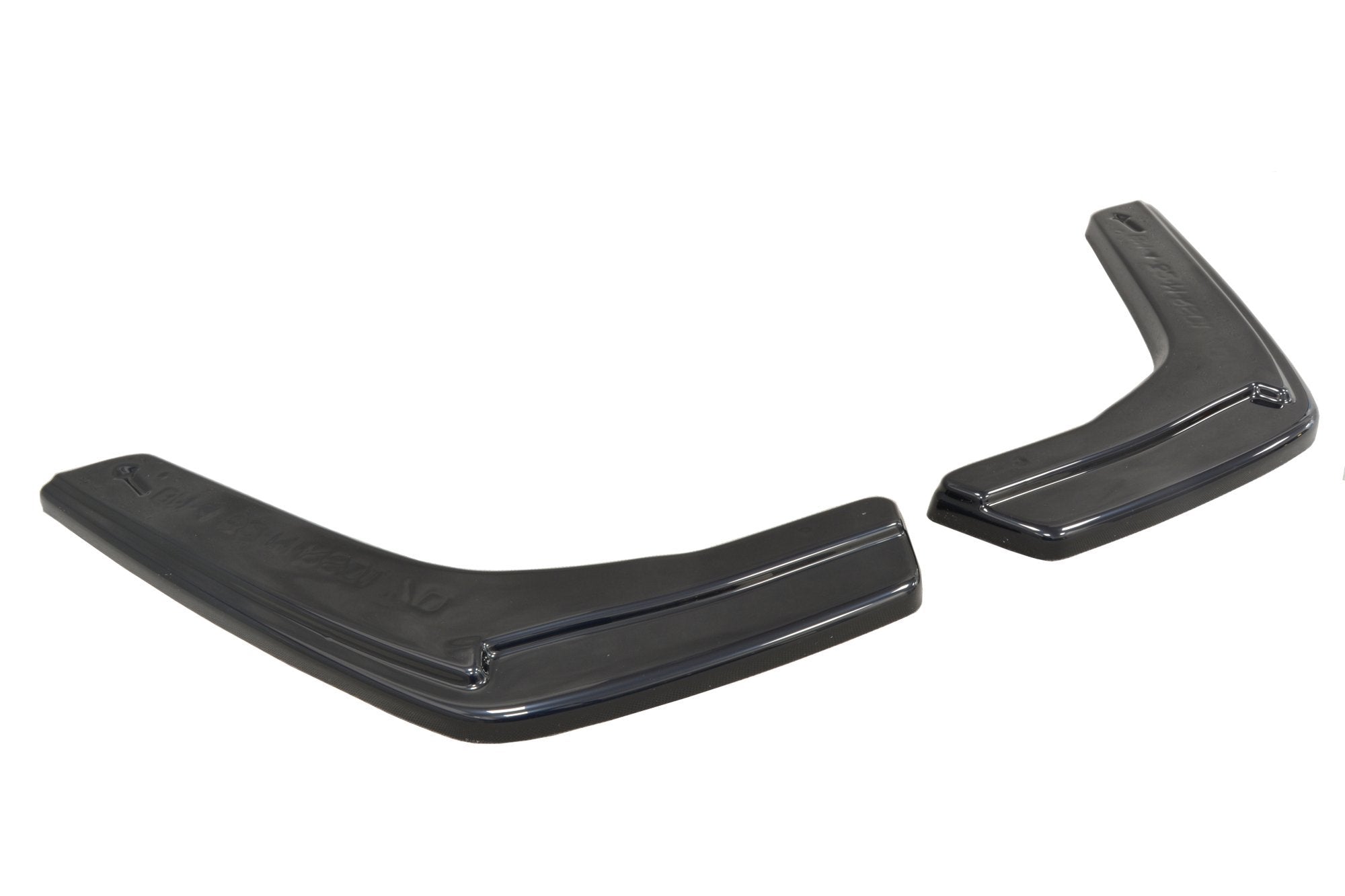 Maxton Design Heck Ansatz Flaps Diffusor V.1 passend für BMW M4 F82 schwarz Hochglanz