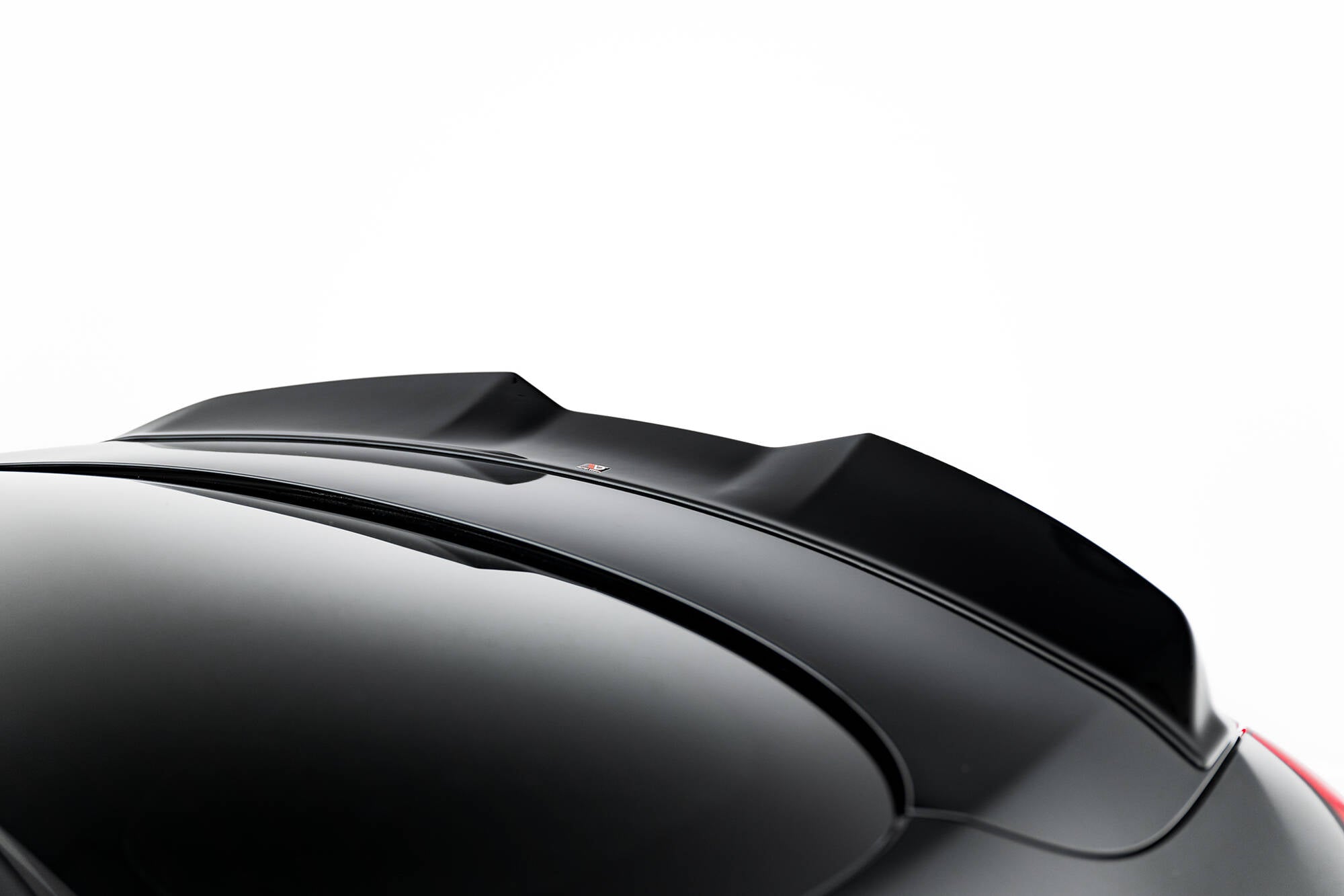 Maxton Design Spoiler CAP 3D passend für Mercedes-AMG CLE 53 Aero C236 schwarz Hochglanz