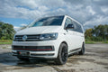 Maxton Design Street+ Seitenschweller Leisten passend für VW T6 schwarz Hochglanz