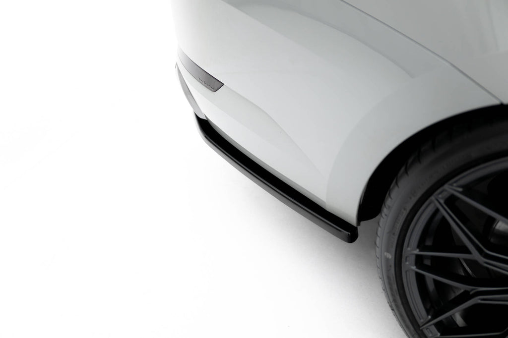 Maxton Design Heck Ansatz Flaps Diffusor V.3 passend für Skoda Superb Liftback / Combi Mk3 schwarz Hochglanz